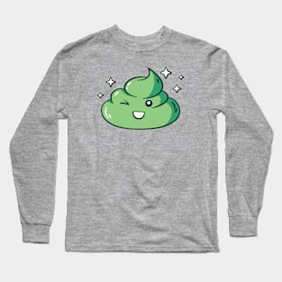 Cute Kawaii Wasabi Long Sleeve T-Shirt